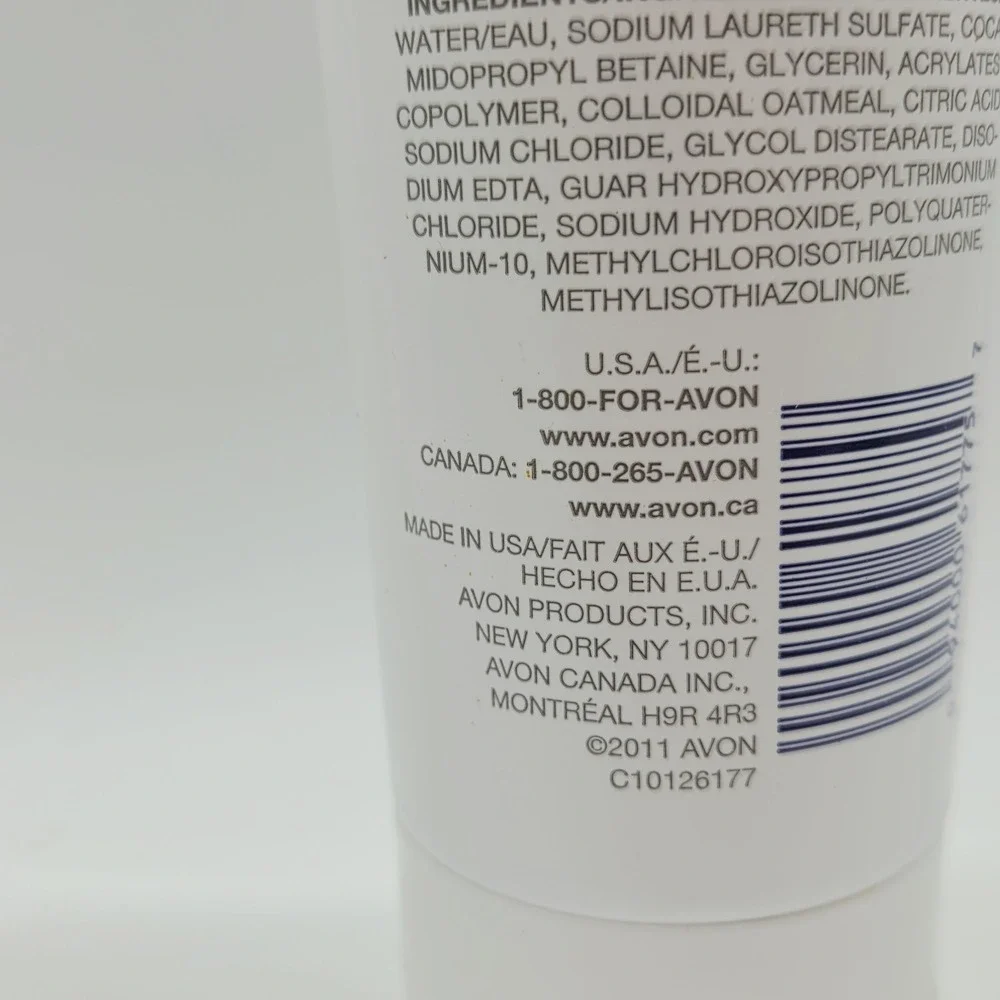 AVON Moisture Therapy Creamy Body Wash for Dry Itchy Skin 250ml 8.4oz NOS
